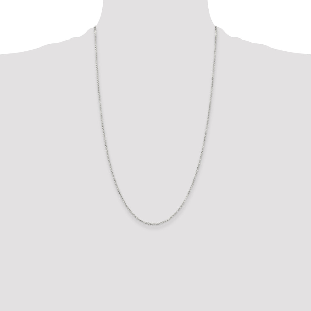Sterling Silver 1.5mm Rolo Chain