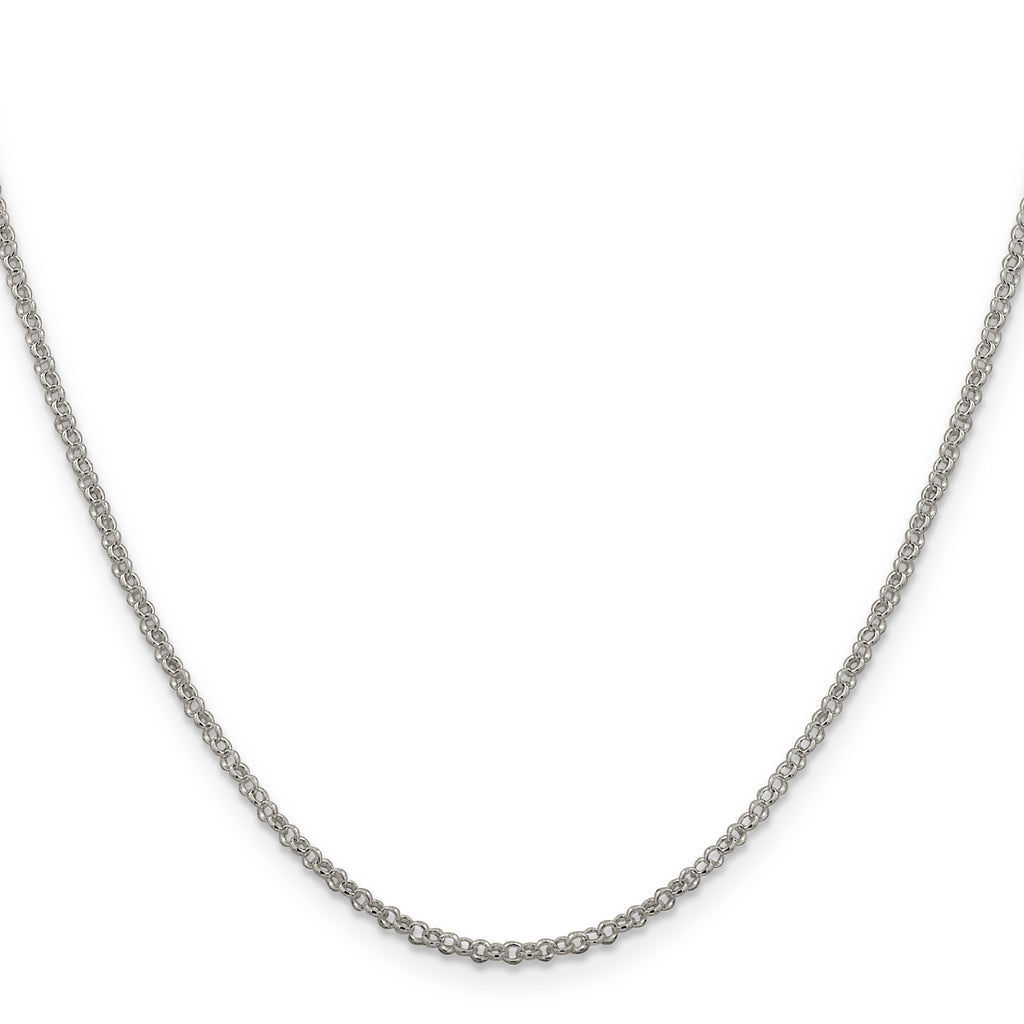 Sterling Silver 2mm Rolo Chain