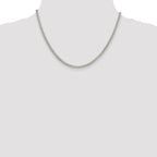 Sterling Silver Polished 3.15mm Curb Chain