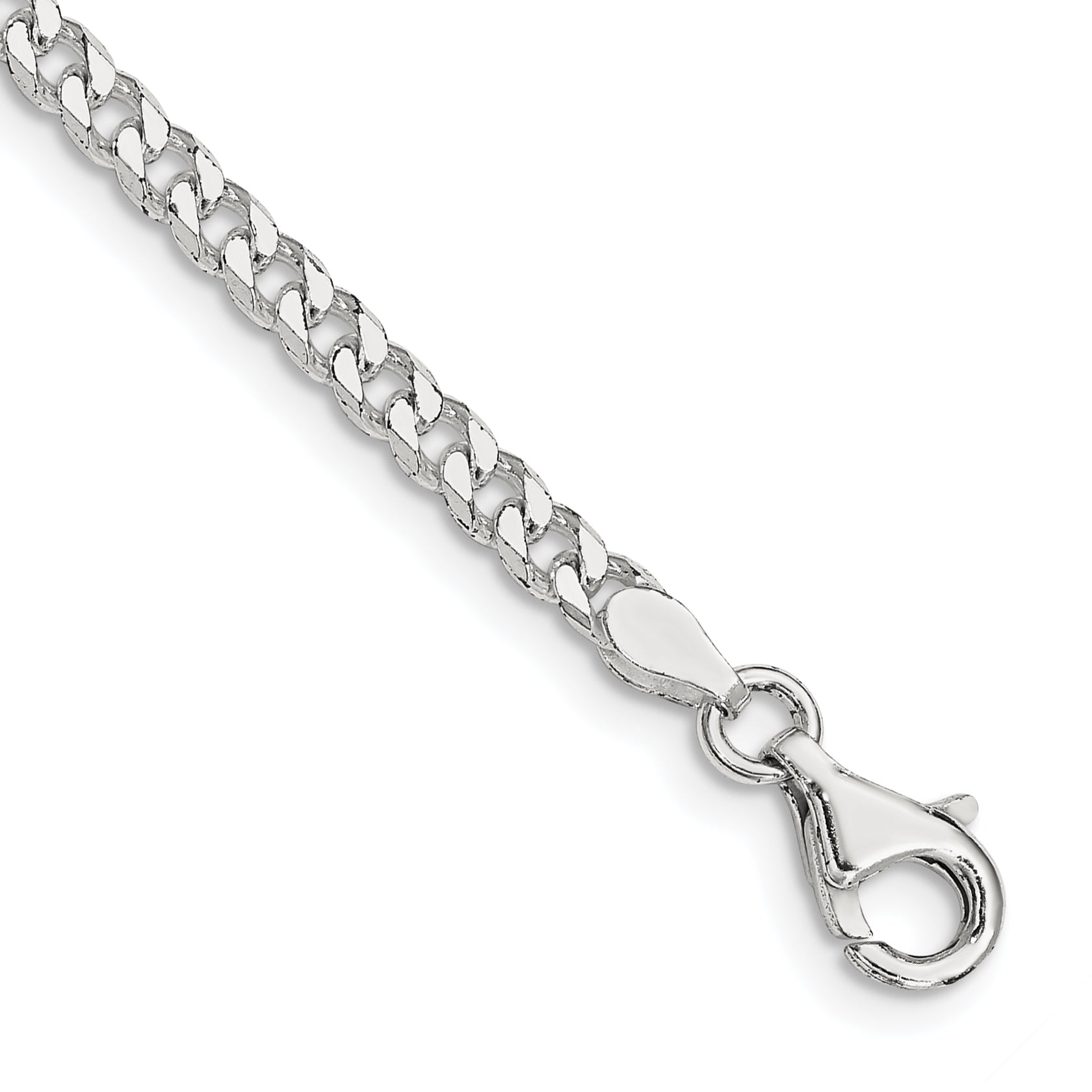 Sterling Silver Polished 3.15mm Curb Chain Main image