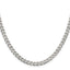 Sterling Silver Polished 5mm Curb Chain