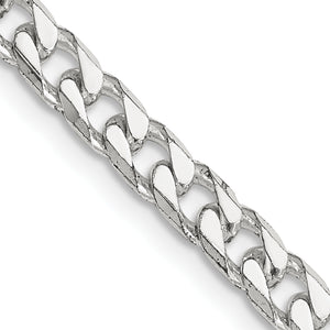 Sterling Silver Curb Chain Necklace 5mm