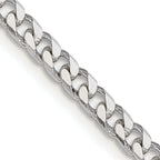 Sterling Silver Curb Chain Necklace 3.5mm
