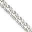 Sterling Silver Diamond-Cut Curb Chain Necklace 6.25mm