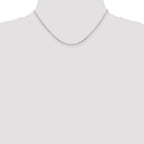 Sterling Silver 1.75mm Elongated Open Link Chain