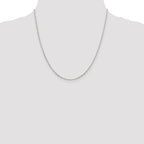Sterling Silver 1.75mm Elongated Open Link Chain