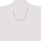 Sterling Silver 1.75mm Elongated Open Link Chain