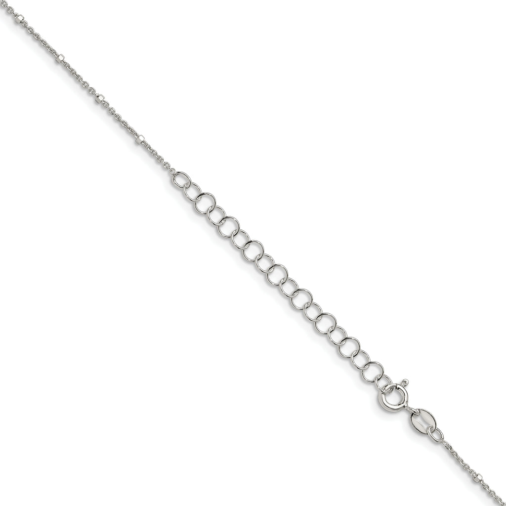 Sterling Silver Rolo Chain Necklace 1.25mm
