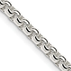 Sterling Silver Box Chain Necklace 3.6mm
