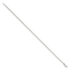 Sterling Silver 2.75mm Flat Link Cable Chain