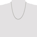 Sterling Silver 2.8mm Rolo Chain