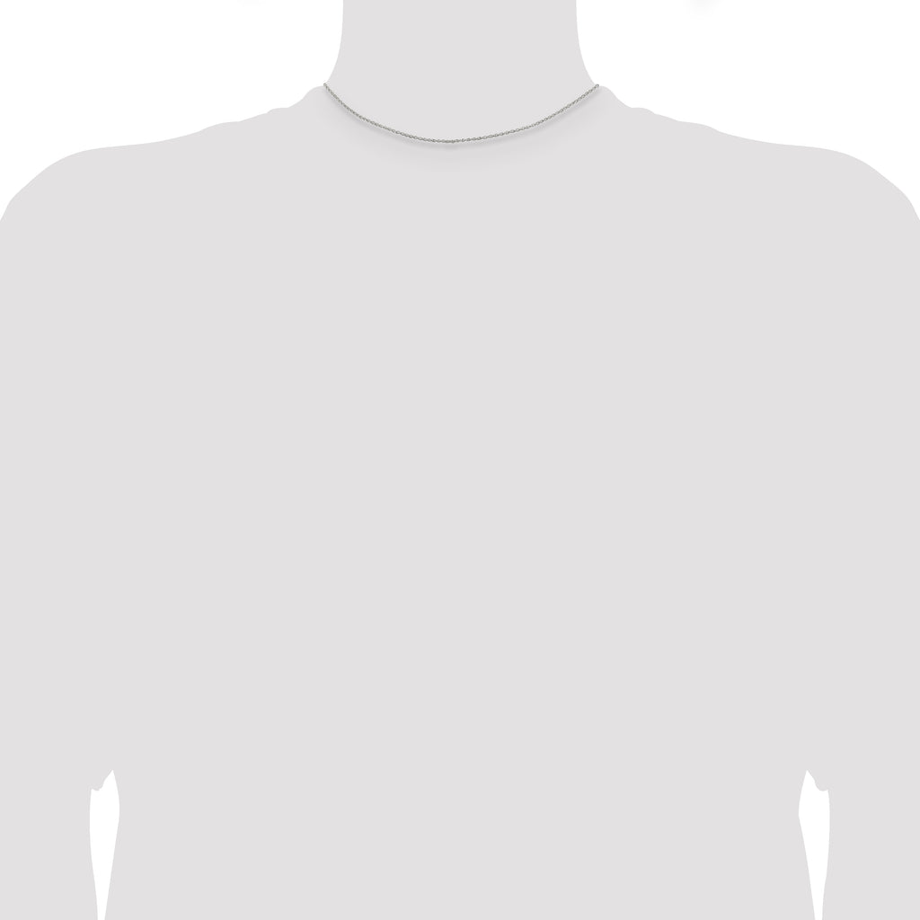Sterling Silver 1.1mm Rolo Chain