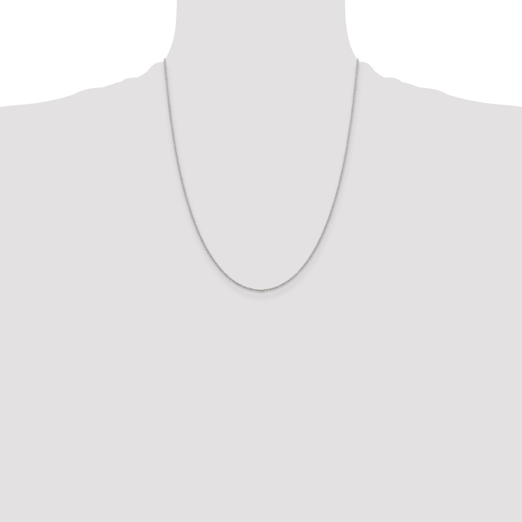 Sterling Silver 1.1mm Rolo Chain