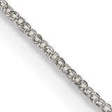 Rolo Chain Necklace in Sterling Silver, 1.1mm