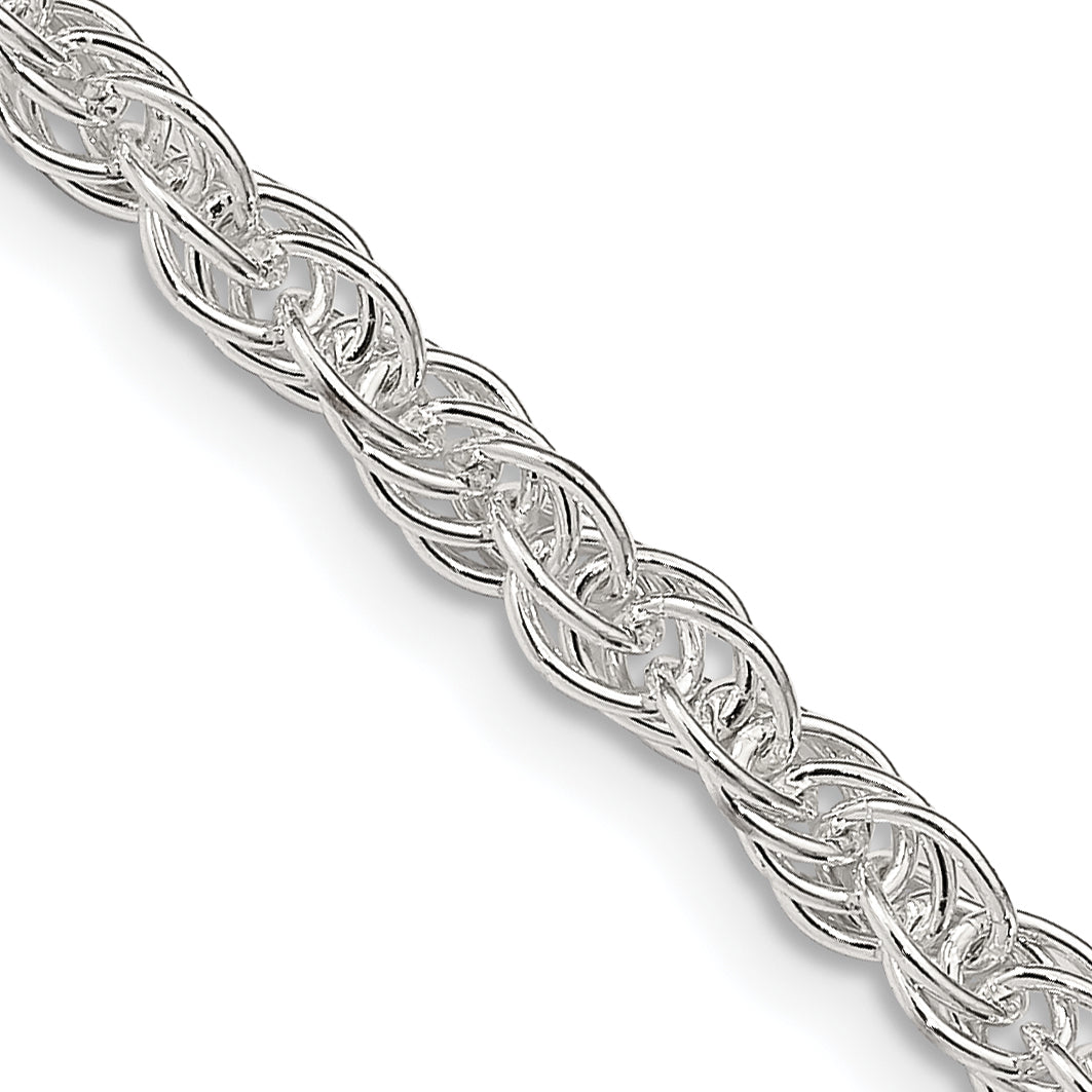 Sterling Silver 3.8mm Loose Rope Chain Main image