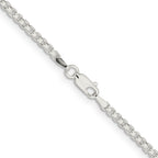 Sterling Silver 2.6mm Round Box Chain