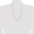 Sterling Silver 2.6mm Round Box Chain