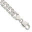 Sterling Silver 7.75mm 6 Side D/C Flat Double Curb Chain, 7–24 Inch - Sophia Jewelers