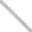 Sterling Silver Polished 4mm Round Box Chain