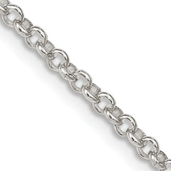 Sterling Silver 2.8mm Rolo Chain