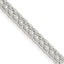 Sterling Silver 3mm Square Spiga Chain