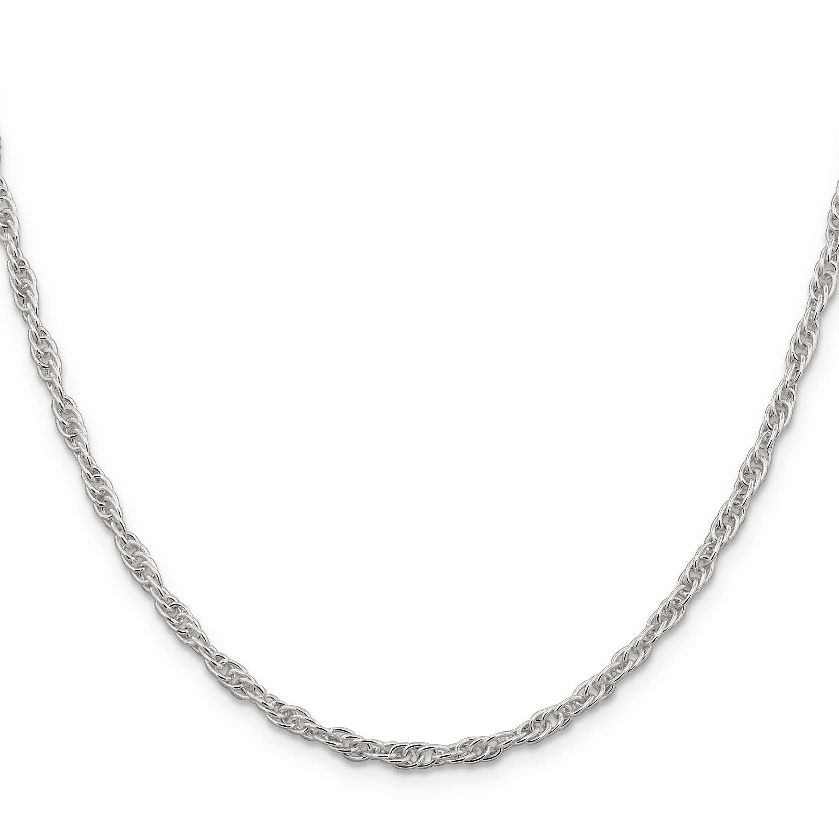 Sterling Silver 2.75mm Loose Rope Chain Secondary image