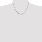 Sterling Silver 2.75mm Loose Rope Chain