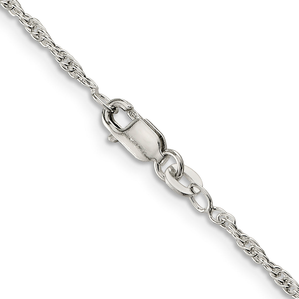 Sterling Silver 1.95mm Loose Rope Chain