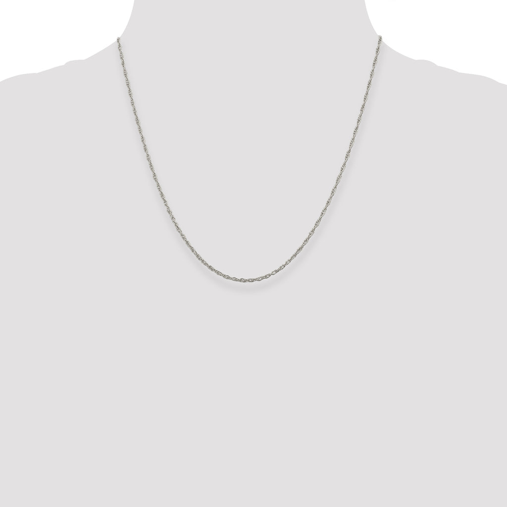 Sterling Silver 1.95mm Loose Rope Chain