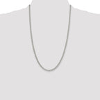 Sterling Silver 4mm Rolo Chain