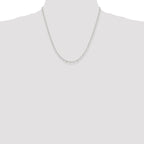Sterling Silver 2.75mm Elongated Open Link Chain