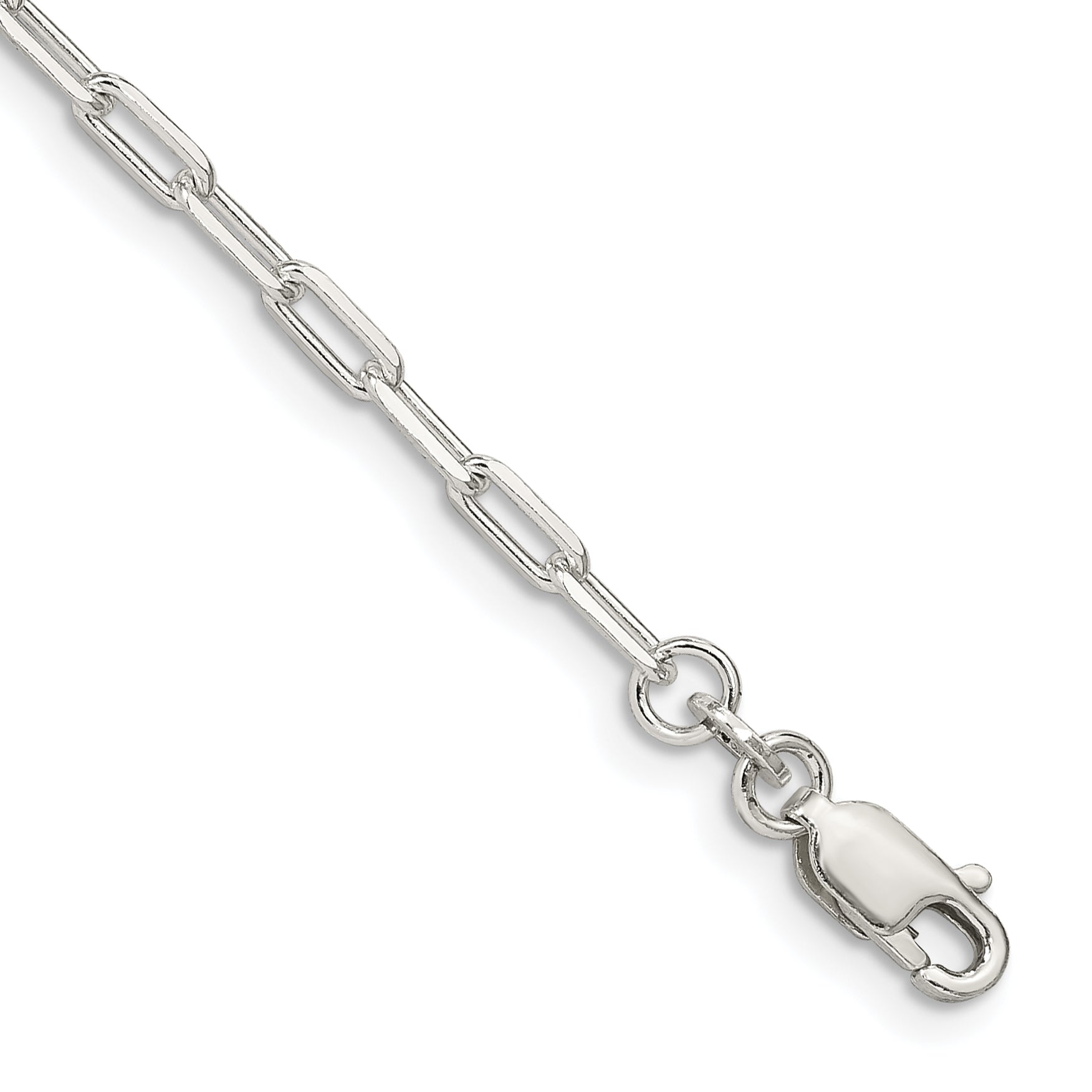 Sterling Silver 2.75mm Elongated Open Link Chain Main image