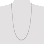 Sterling Silver 3.75mm Fancy Patterned Rolo Chain