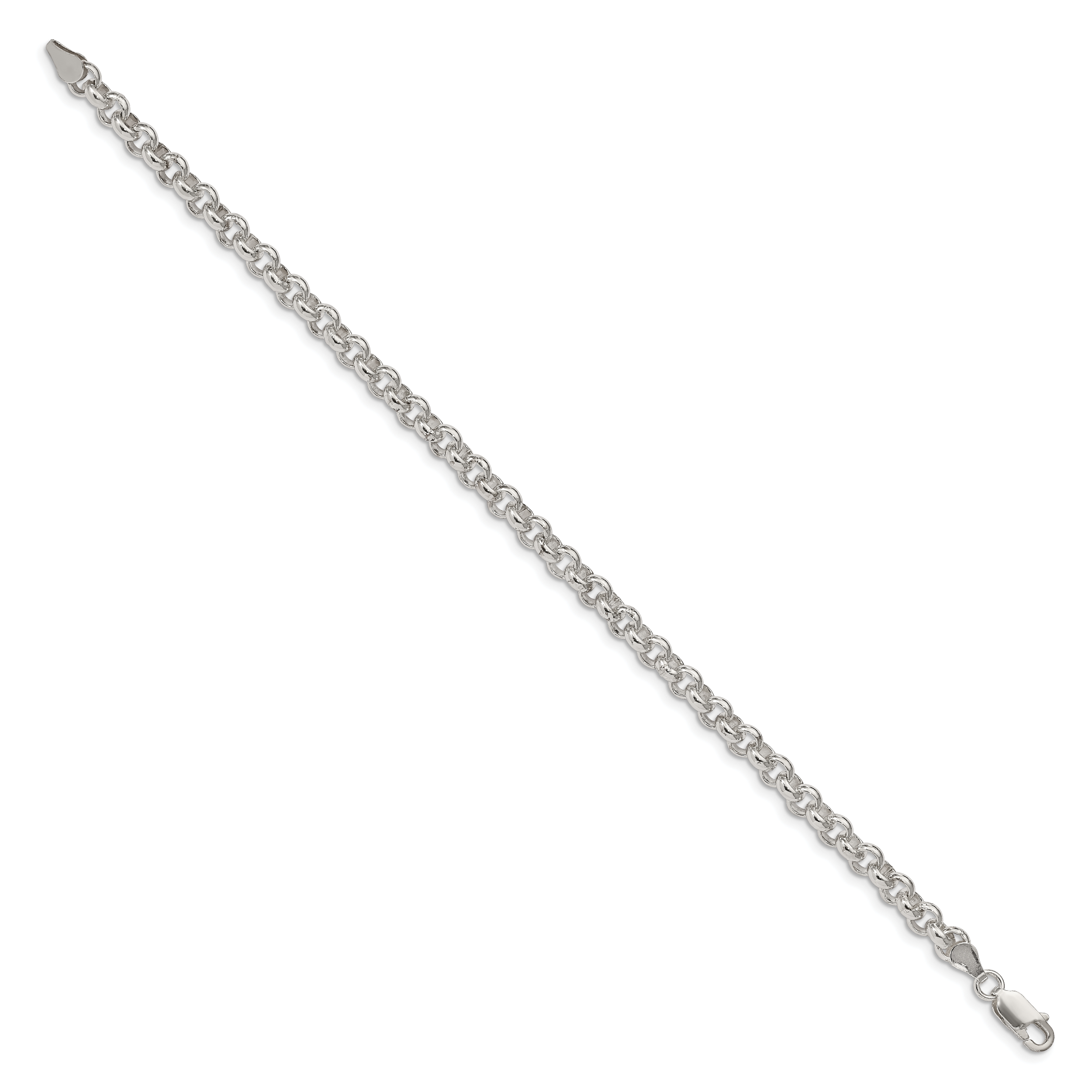 Sterling Silver 5mm Rolo Chain