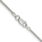 Sterling Silver 1.6mm Corona Chain