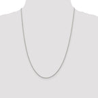 Sterling Silver 1.6mm Corona Chain