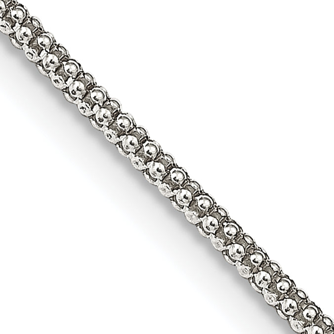 Sterling Silver 1.6mm Corona Chain Main image