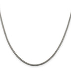 Sterling Silver 2mm Corona Chain