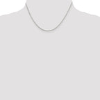 Sterling Silver Singapore Chain Necklace 1.4mm