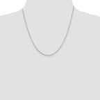 Sterling Silver 1.4mm Singapore Chain