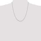 Sterling Silver 1.4mm Singapore Chain With Extension ext.