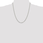 Sterling Silver 3.5mm Rolo Chain