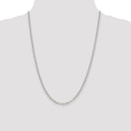 Sterling Silver 3.5mm Rolo Chain