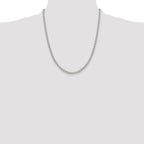Sterling Silver 4mm Rolo Chain