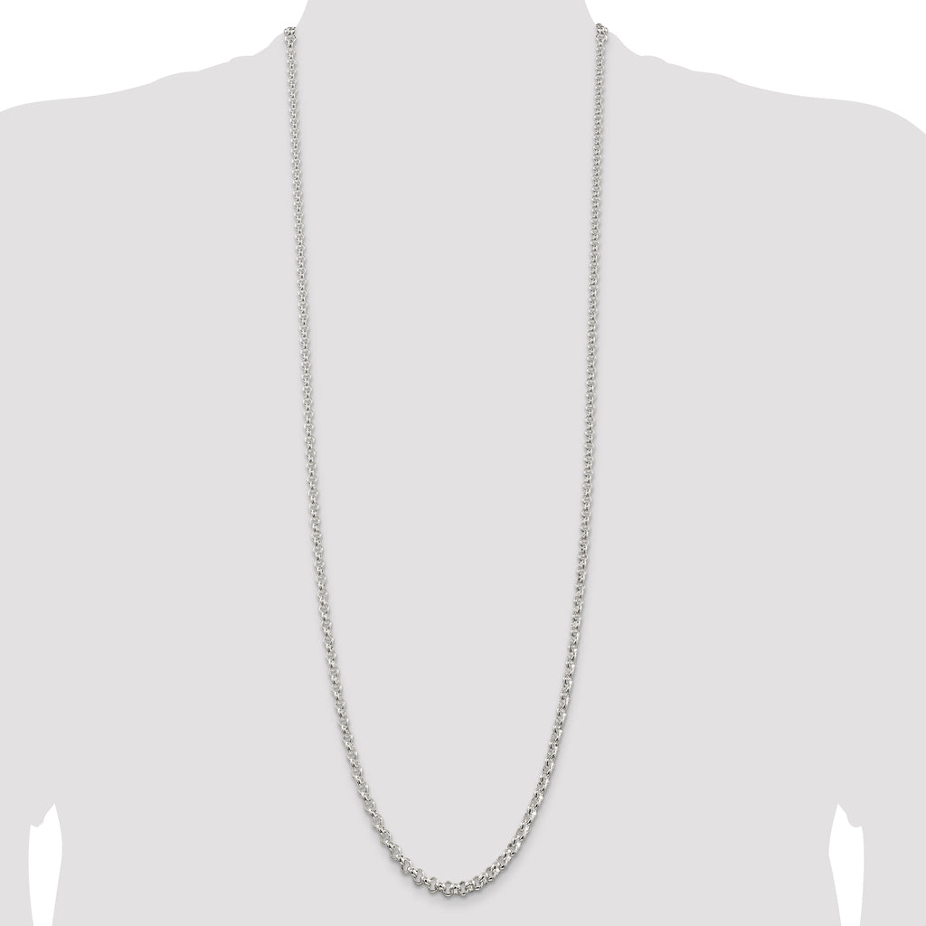 Sterling Silver 4.6mm Rolo Chain