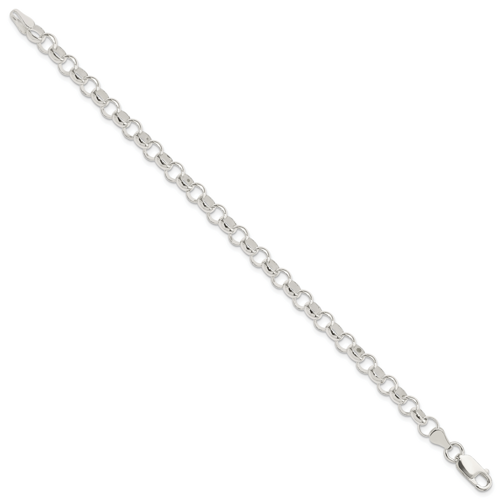 Sterling Silver 6.0mm Belcher Light Bracelet