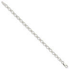 Sterling Silver 6.0mm Belcher Light Bracelet