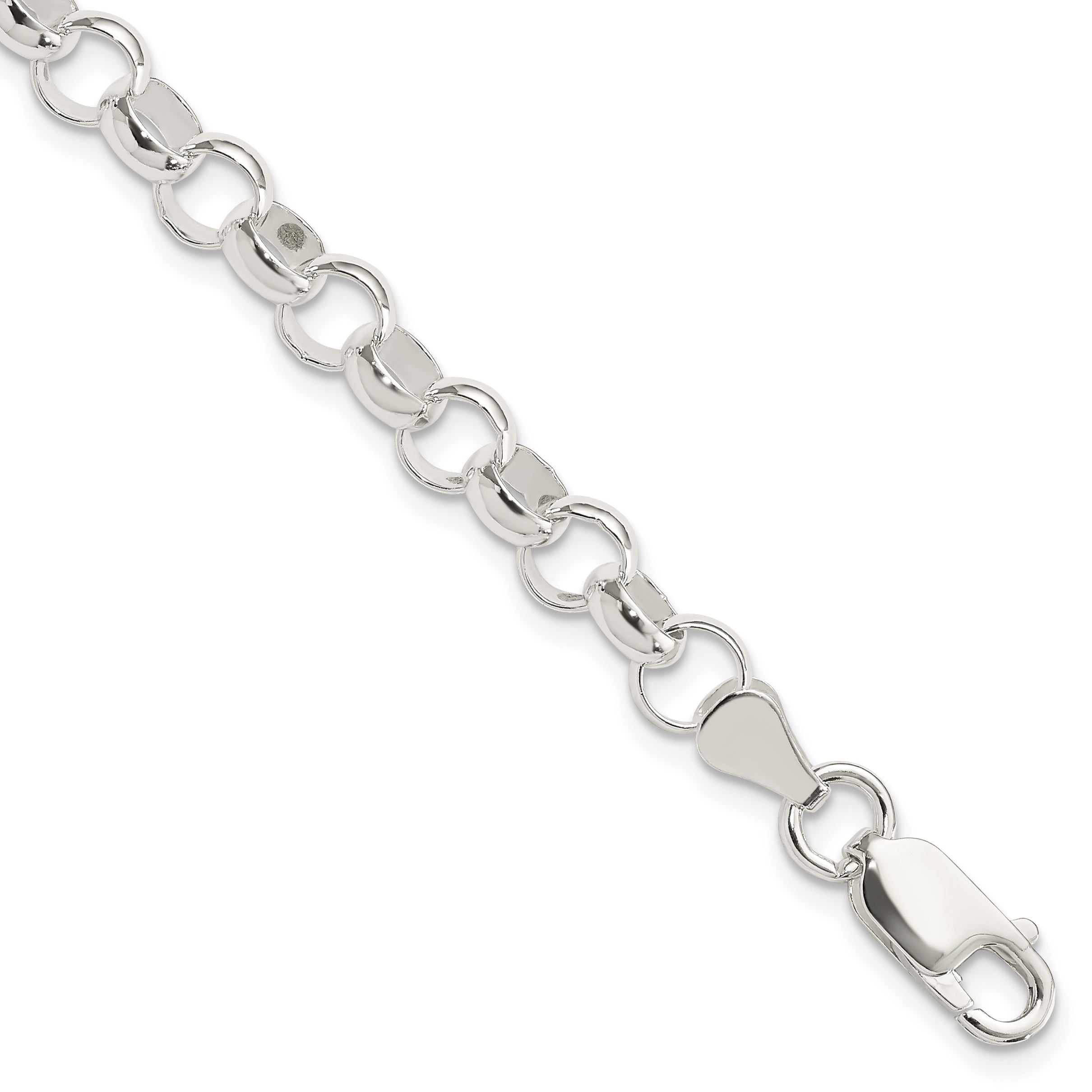 Sterling Silver 6.0mm Belcher Light Bracelet Main image