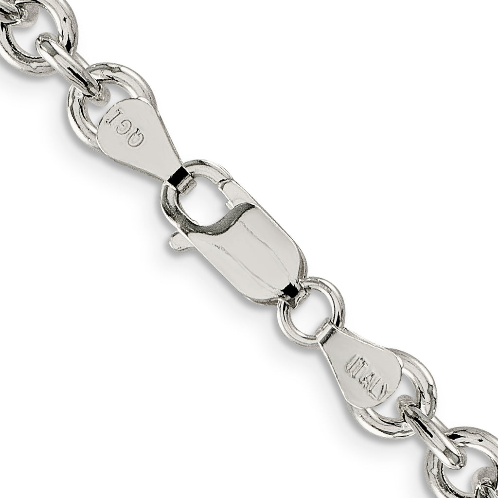 Sterling Silver Cable Chain Necklace 6.1mm