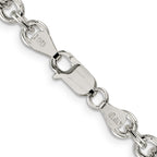 Sterling Silver Cable Chain Necklace 6.1mm